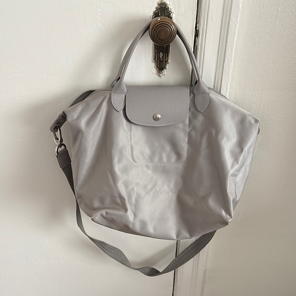 Gray Women's Longchamp Bag